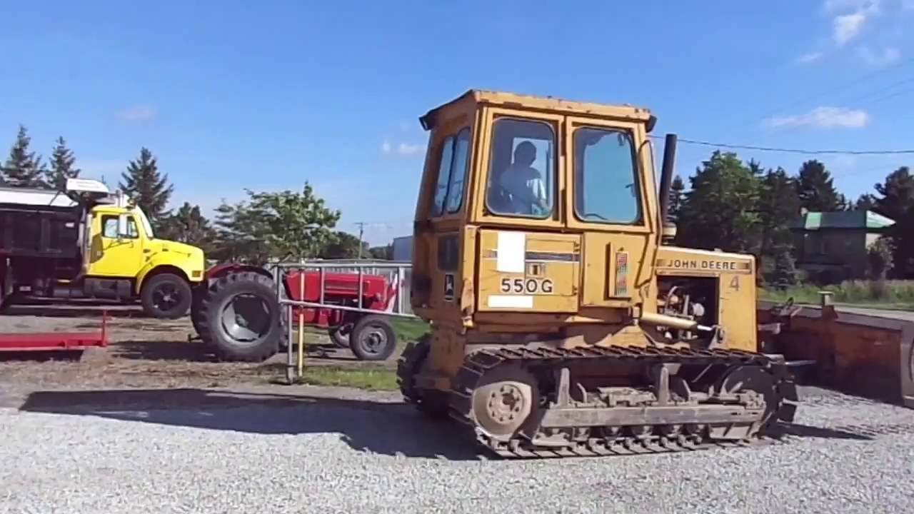 john deere 550g bulldozer equipment at excell auction online