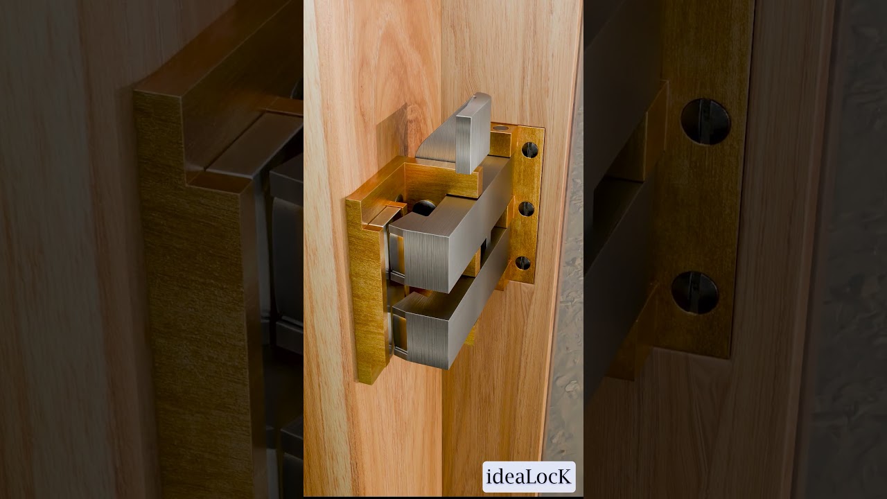 Neodymium magnet powered stainless steel and brass combine latch for swing windows . 