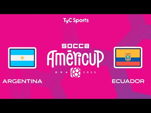 Argentina 4-3 Ecuador | Copa América de Fútbol Socca 2025