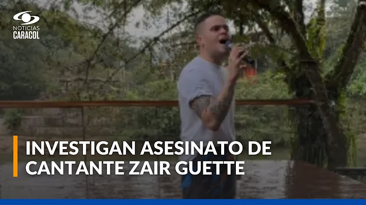 Crimen contra Zair Guette: cantante y su mánager habían sido citados en Cali antes de ser asesinados