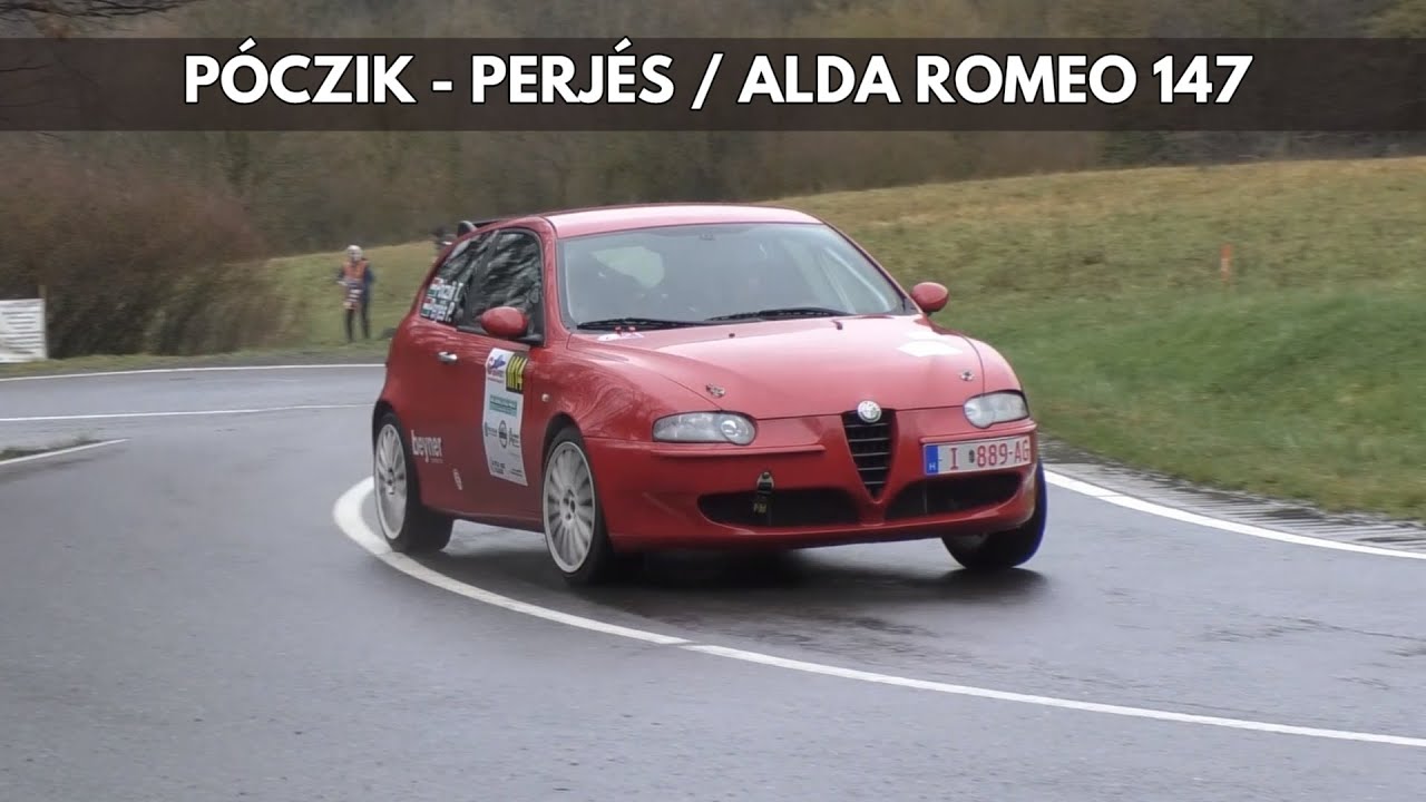 Póczik Tamás - Perjés Péter / Alfa Romei 147 / Orfű Rally 2025 ...
