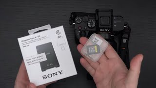 Sony CFexpress Type A Memory Card and Reader Unboxing (for a7s iii)