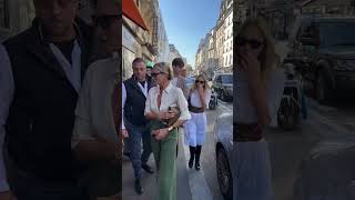 Kate Moss And Lila Moss In Paris 2025