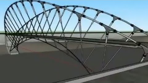 SketchUp Modelling of 3d Bridge - 1 || SketchUp Tutorial || Speed Building