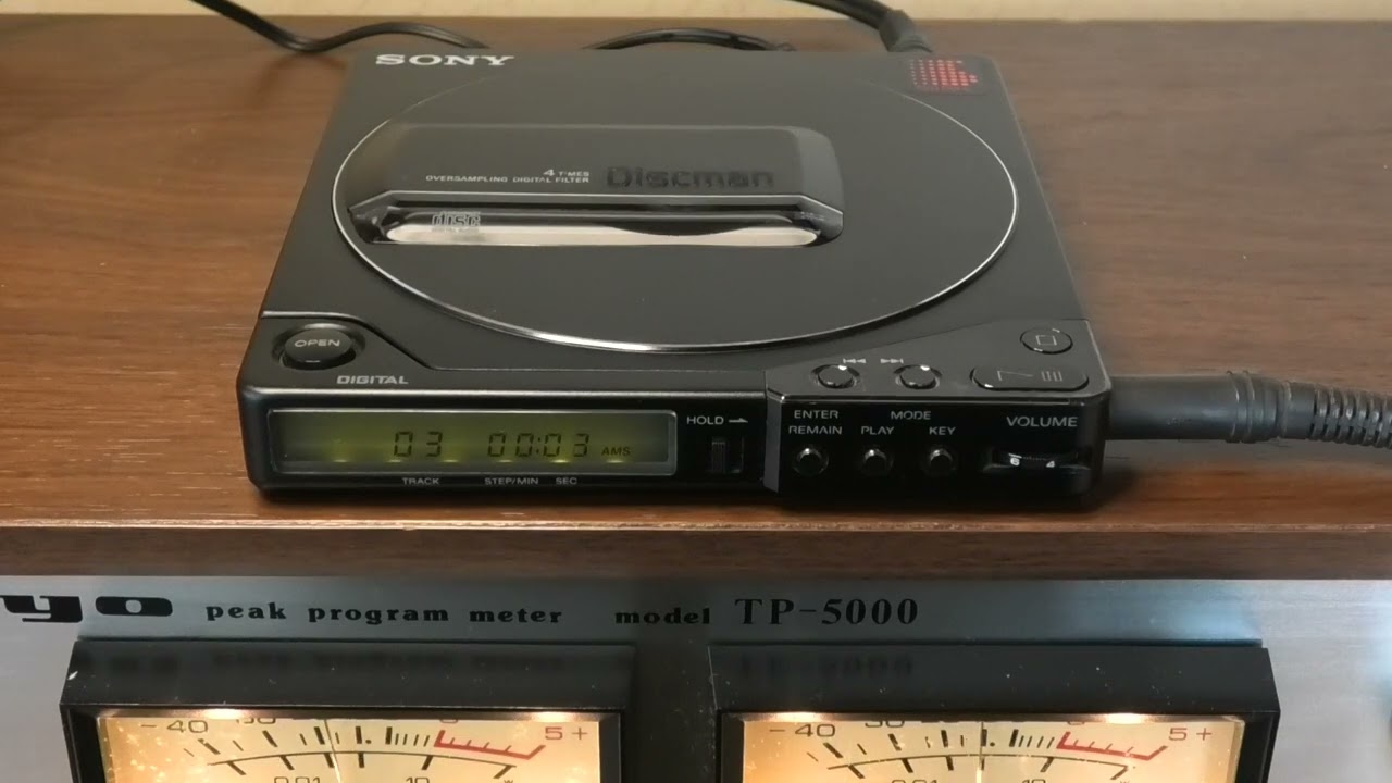 Sony Discman D-250 (Serial No. 124804)