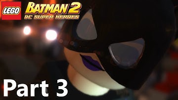 LEGO BATMAN 2: DC SUPER HEROES Walkthrough Gameplay No Commentary - Part 3 - Arkham Asylum Antics