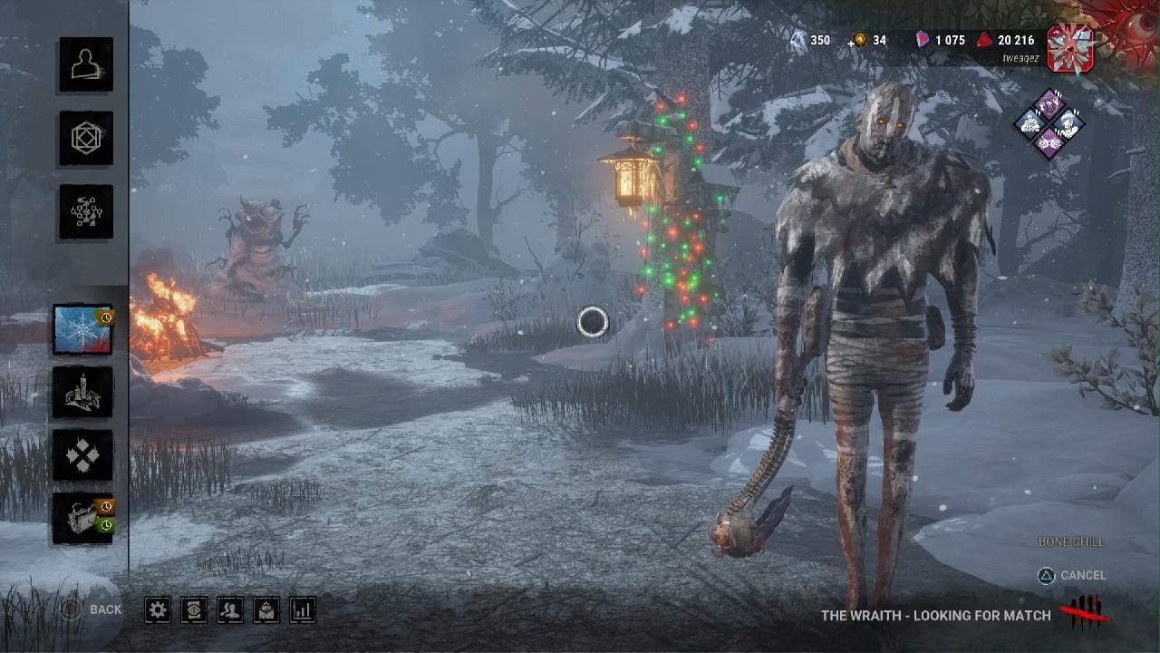 DBD wraith gameplay.