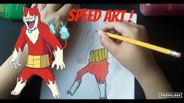 YOKAI WATCH SHADOWSIDE JIBANYAN SPEED ART!