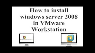 How to create new VM & How to install Win 2008 server R2 OS on same VM with VMware tools.