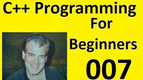 007 C++ Programming Language Introduction For Beginners Lab 2 Answer