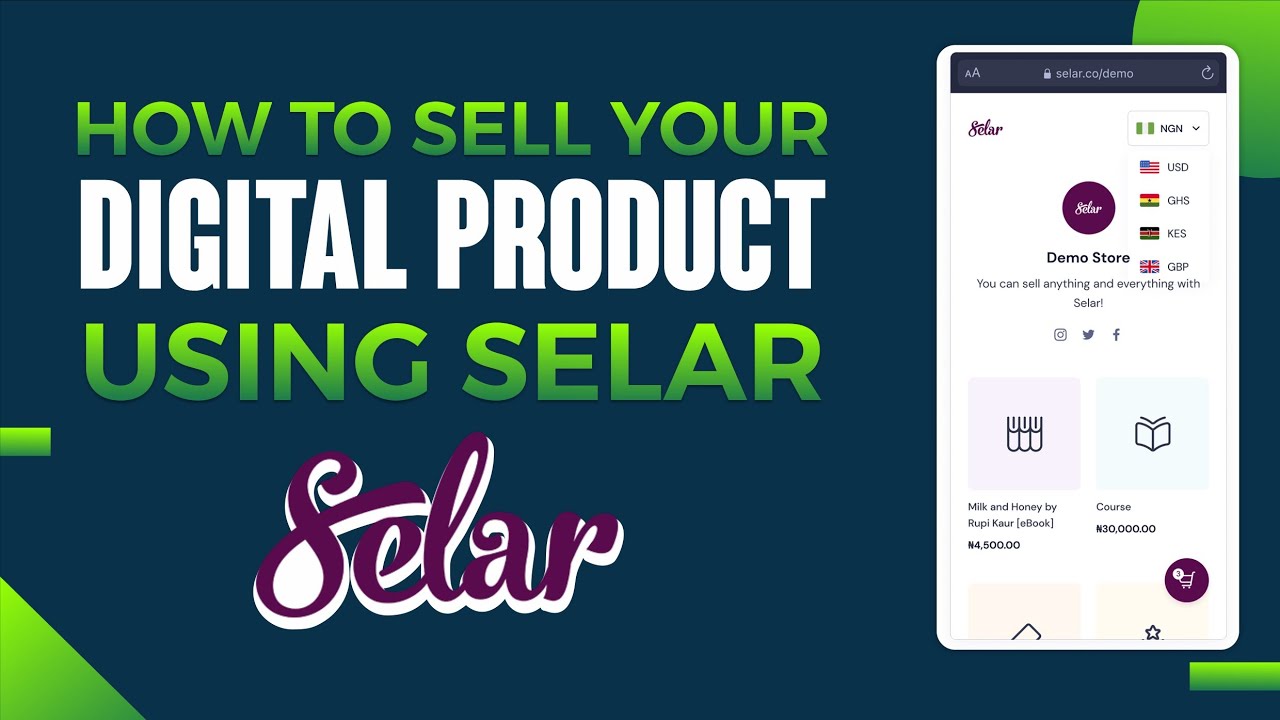 How To Set Up Your Selar Account for Digital and Physical Products ...