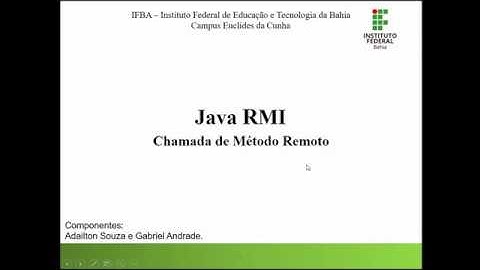 Projeto de Linguagem II - Java RMI
