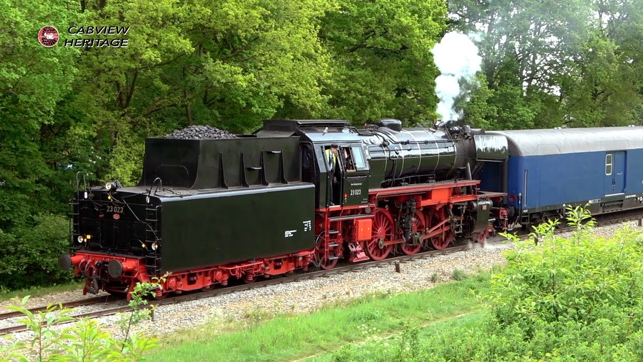 🇩🇪 Cab Ride 1952: German BR23 Arnhem - Dieren - Beekbergen NOSTALGIE EXPRESS SSN 7/5/2022