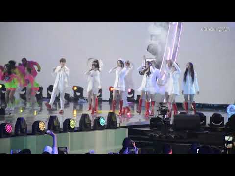 【火箭少女101】湖南卫视跨年《卡路里》live饭拍