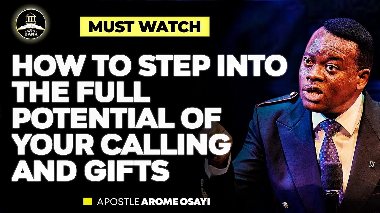 HOW TO WALK INTO THE FULL POTENTIAL || APOSTLE AROME OSAYI - YouTube