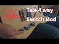 Telecaster 4 way Switch Demo