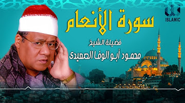 الشيخ محمود أبو الوفا الصعيدى  - سورة الانعام