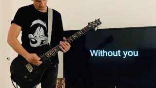 Video thumbnail of "Hinder - Without You (Guitar solo)"
