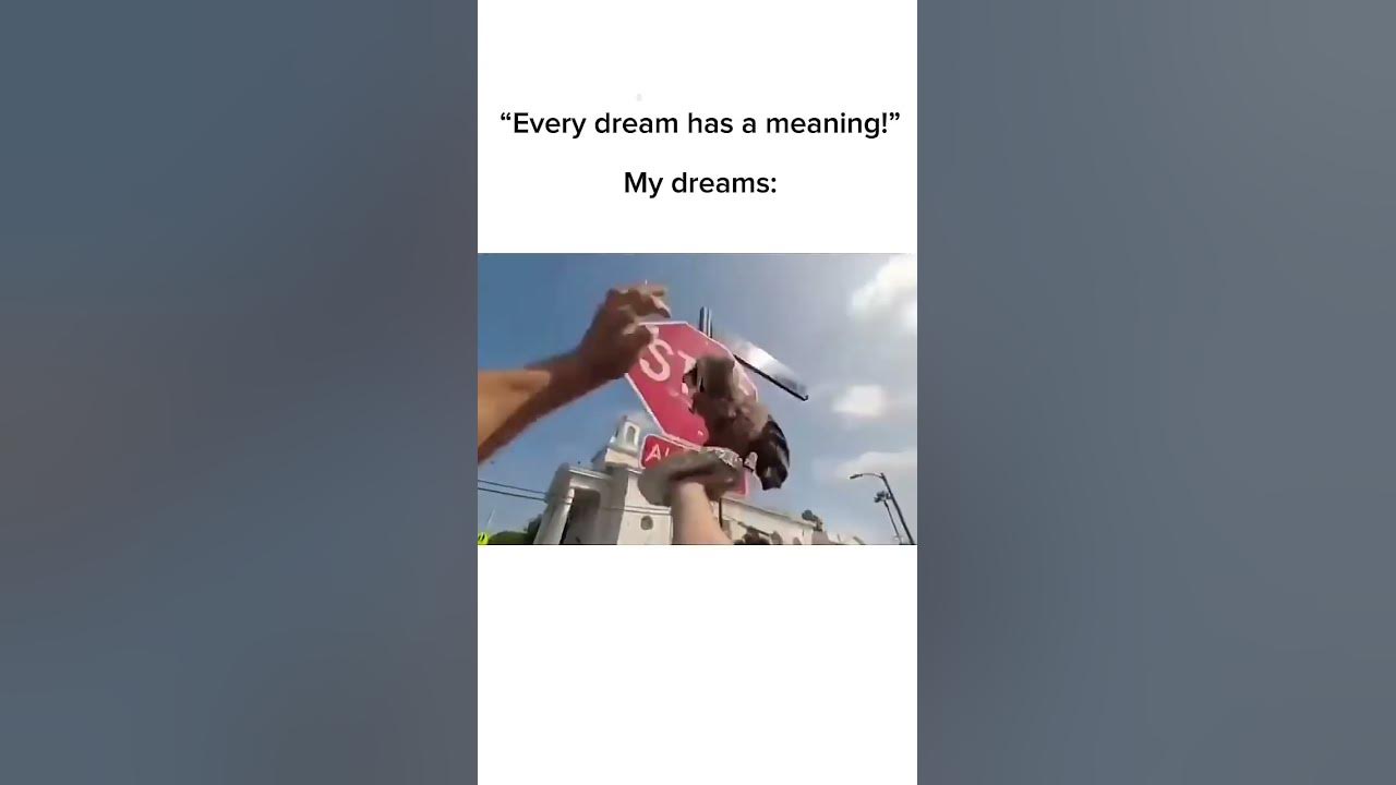 "Every dream has a meaning!" #memes #meme #shorts credits: @ButteredSideDown "Every dream has a meaning!" #memes #meme #shorts credits: @ButteredSideDown