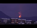 Iceland volcano update - Unbelievable volcanic display from home