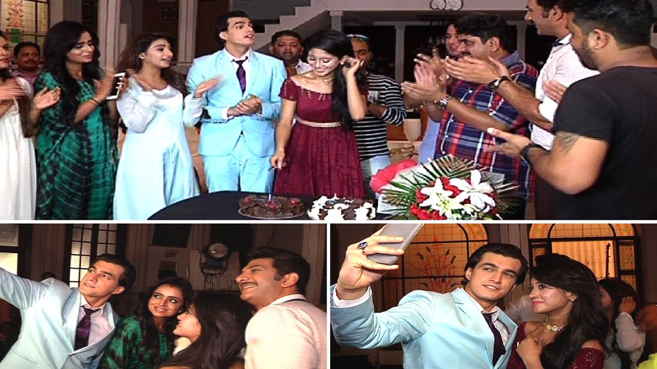 EXCLUSIVE! Shivangi Joshi aka Naira's REAL LIFE birthday celebrations on the sets of YRKKH