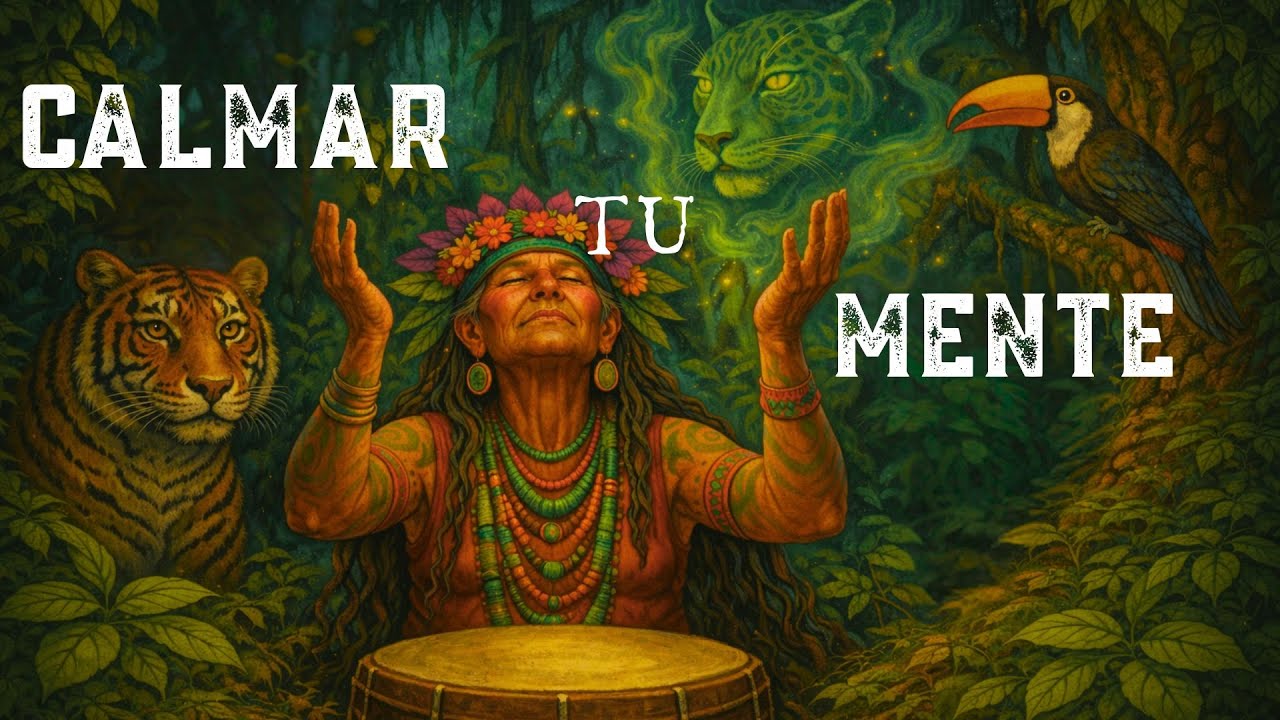 Música Chamánica y 528 Hz para Elevar la Vibración | Para Sanar y CALMAR tu Mente