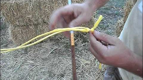 The Sacred Straw Bale Knot