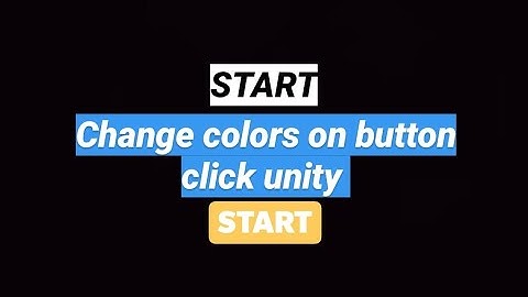 change colors on button click in unity (unity tutorial)