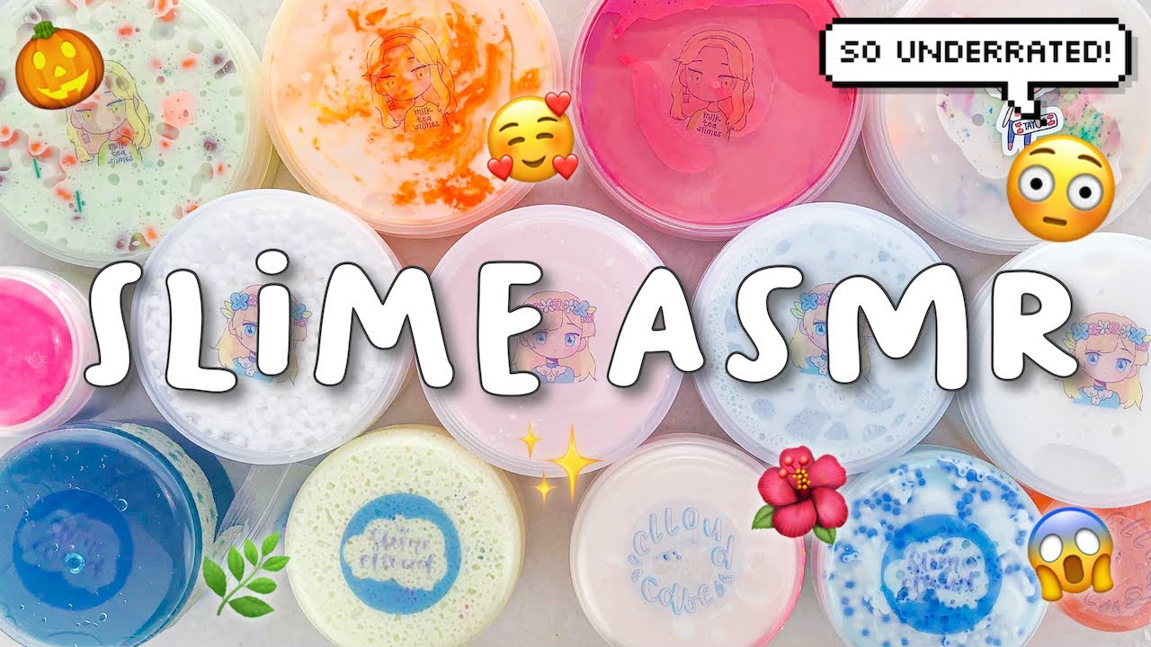 SATISFYING SLIME ASMR | Underrated Slime Shop Unboxing