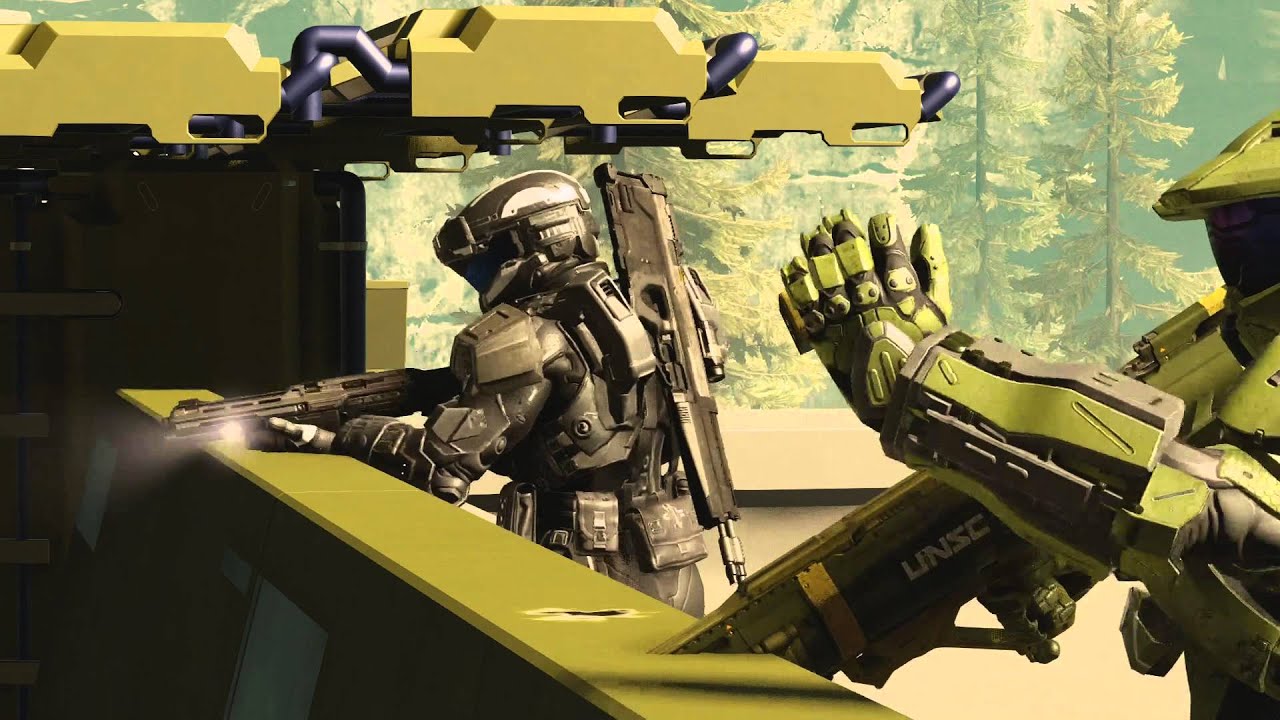 HALO 5 CLAN UNMCF ARMY RECRUITING TRAILER