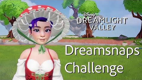Dreamsnaps Lofi Loop - Fun with Fungi Build Montage  - Camera View  - Dreamlight Valley