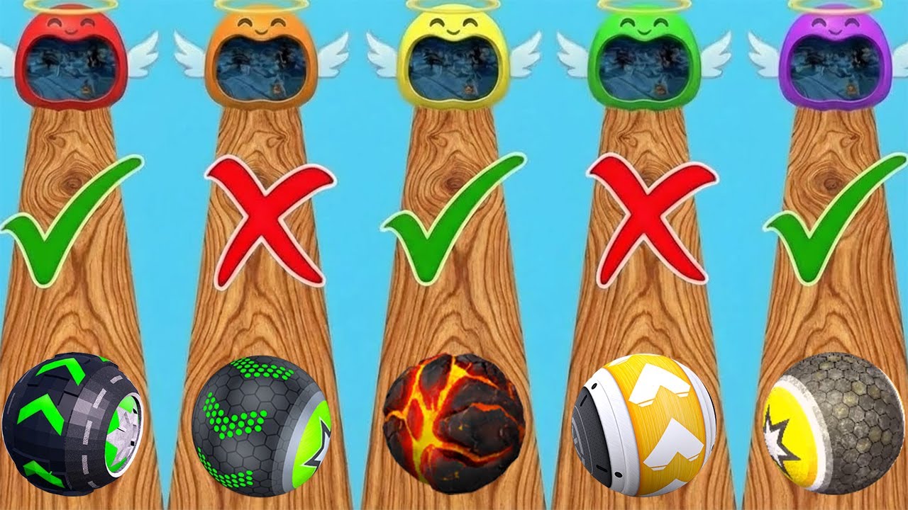 🛑 Going Balls VS Balance 3D VS GyroSphere VS Action - Ultimate Impossible Mega SpeedRun Challenge!🔥