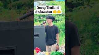 orang Thailand sholawatan Yasir lana #shortvideo #music #karaoke