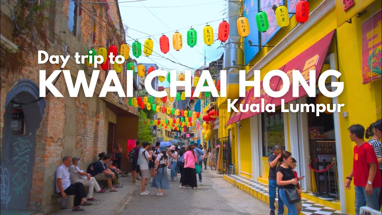 Kwai Chai Hong Petaling Street in Kuala Lumpur famous tourist spot