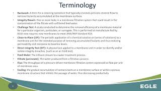 Complete Water Treatment Entry Level Course - Membrane Filtration