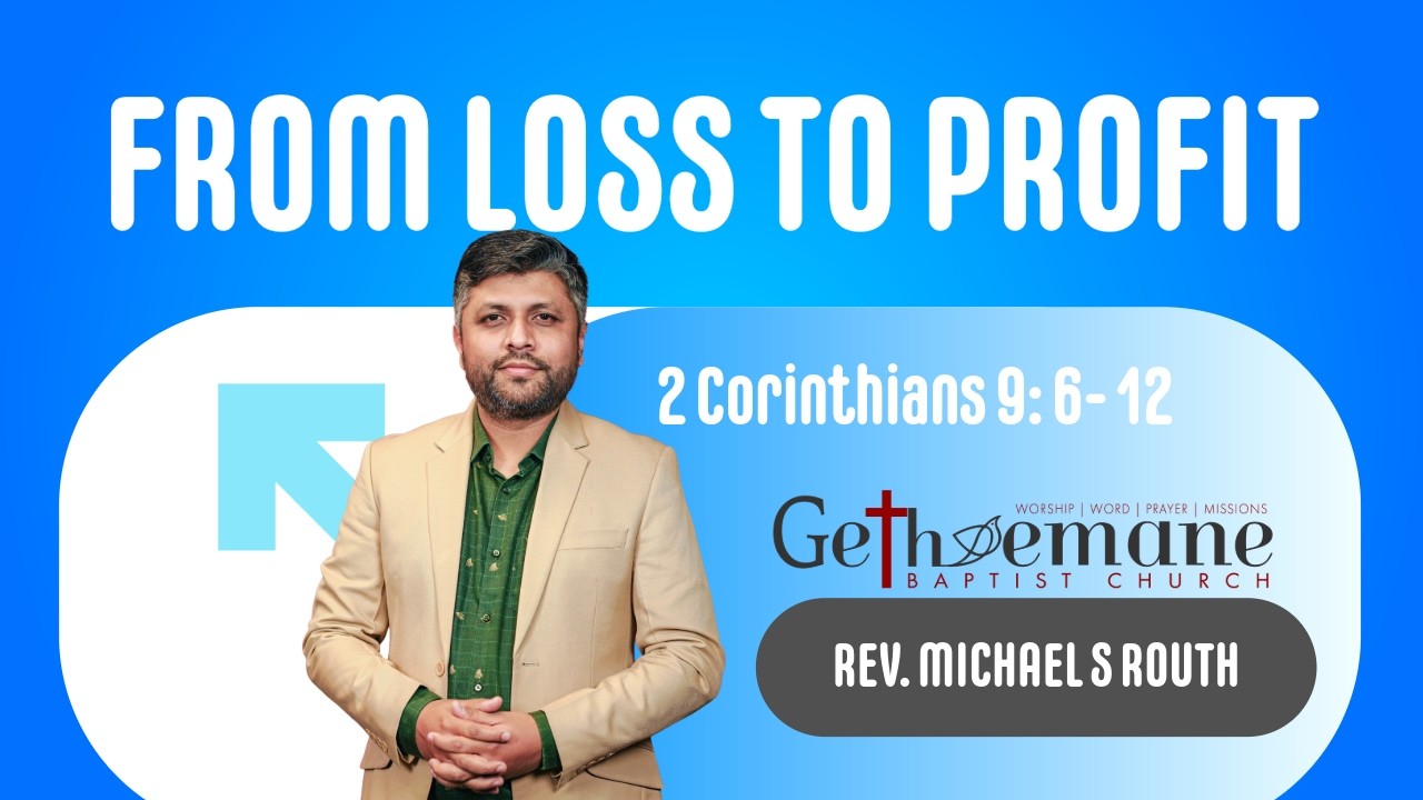 Mike Routh FROM LOSS TO PROFIT | REV. MICHAEL S ROUTH - YouTube