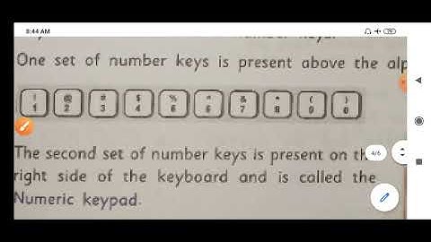 Class 3 Chapter 2 Working on a keyboard part 1