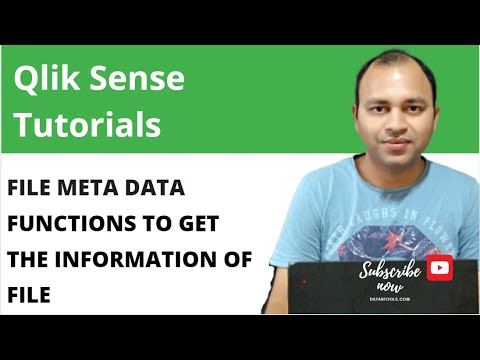 Qlik Sense - File Meta Data Information with the File Functions | Abhishek Agarrwal