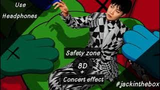 Jack in the box J-hope Safety zone (8D Audio Concert effect)