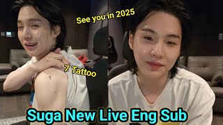 [Eng Sub] Suga Live Eng Sub Suga live today