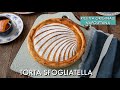 Torta sfogliatella napoletana ricetta facile sfogliatella frolla gigante  chiarapassion