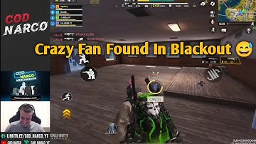 CoD Narco Found Funny Girl Fan In Blackout | CoD Narco Laugh Hard After Meet With This Funny Girl