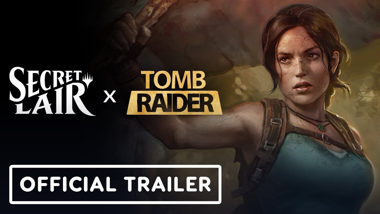 Tomb Raider x Magic: The Gathering – Official Secret Lair Crossover Reveal