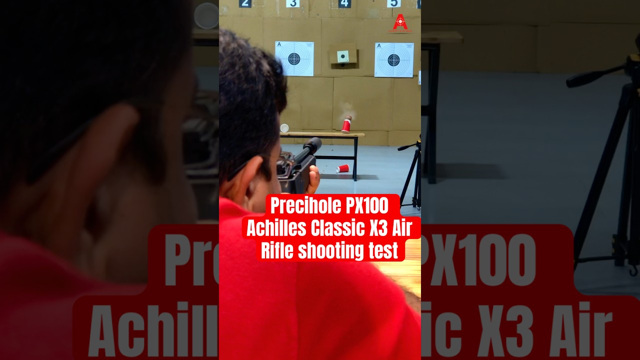 Precihole PX100 Achilles Classic X3 Air Rifle shooting test 