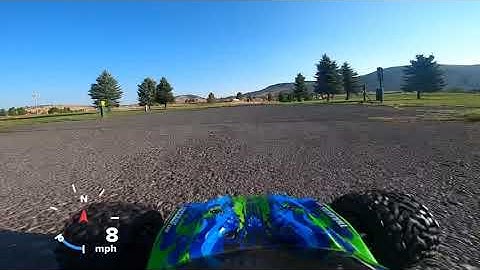 Rustler 4x4 speed run