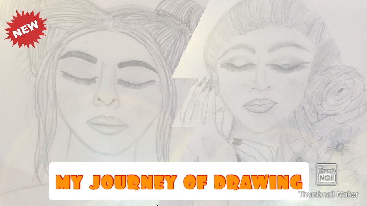 journey of my drawing - YouTube