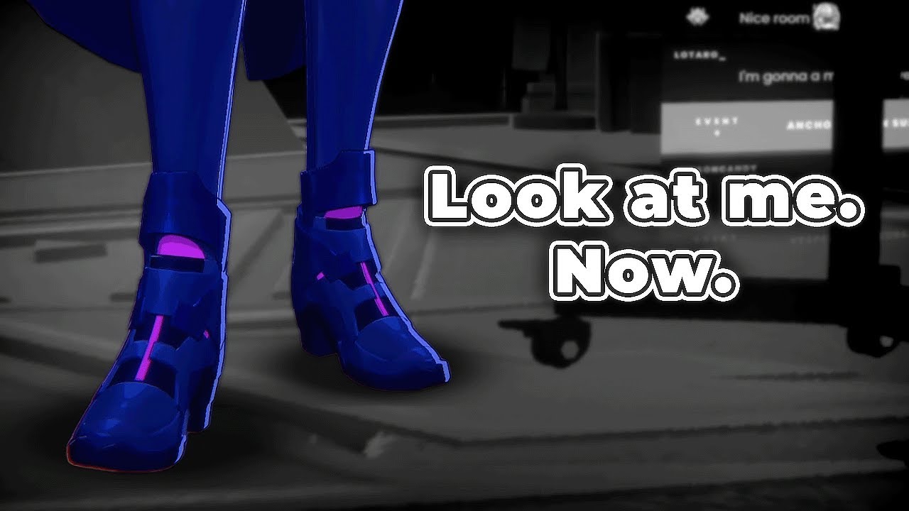 Обратите на меня внимание.