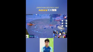 JONATHAN☠️MAN WITH GOLDEN🚀🚀HAND DESTROY 8-BIT 📈📈‎⁨@JONATHANGAMINGYT⁩  #bgmi #godlike #admino #bmsd