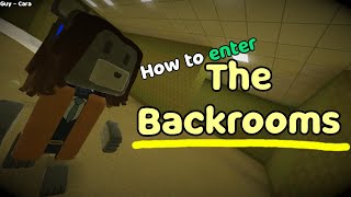How to enter THE BACKROOMS in Super Bear Adventure (Tutorial with 4 steps - easy) ✅🐻