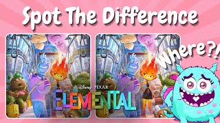 Spot The Difference | Disney Pixar Elemental